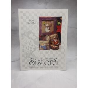 Sisters & Best Friends Counted Cross Stitch Patterns Snow Happens Vintage